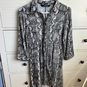 Zara Animal Printed Dress